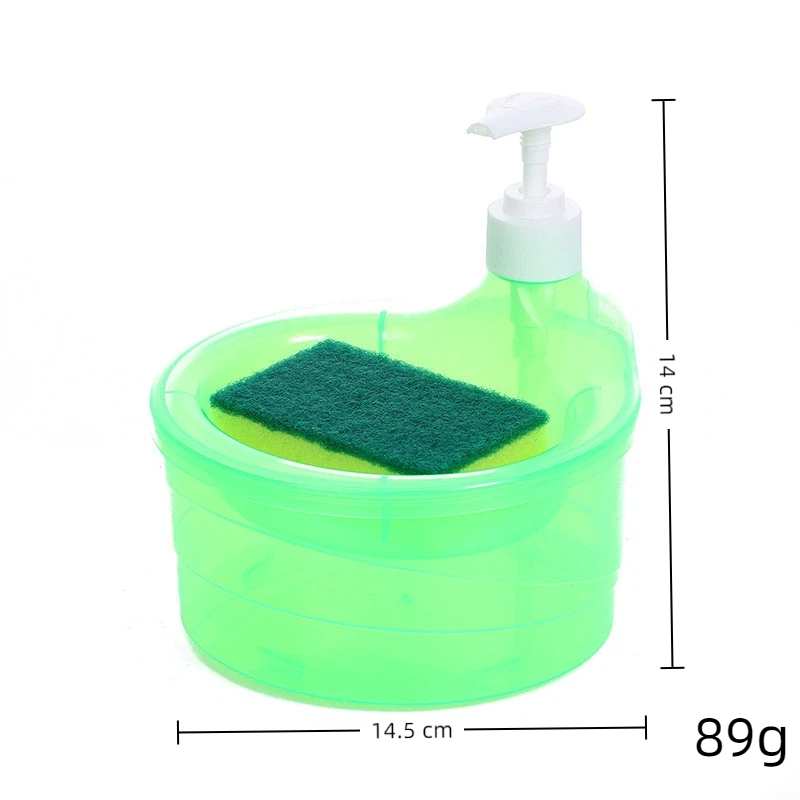 Soap Making Machine At Home - 1000ml Soap Dispenser and Scrubber Holder