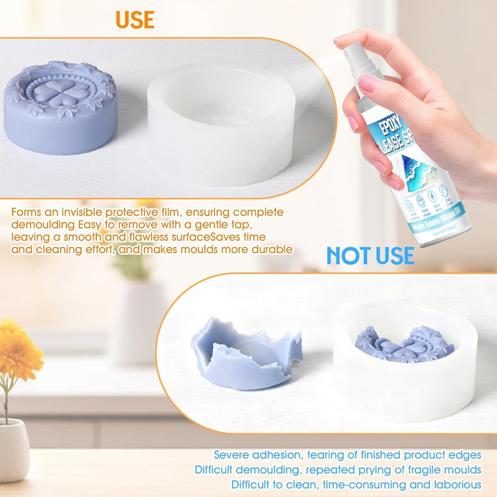 100ml Silicone Release Spray E - Soap Making Formula review and price