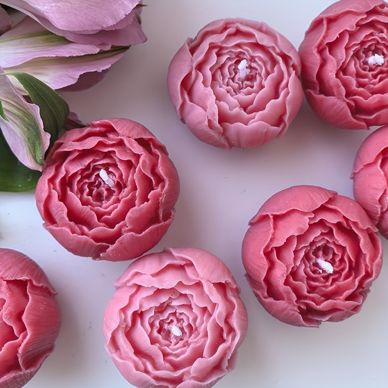 3Set of floral silicone candle - Soap Making Scents review and price