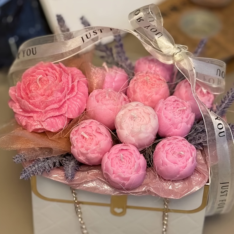 3Set of floral silicone candle - Soap Making Scents review and price
