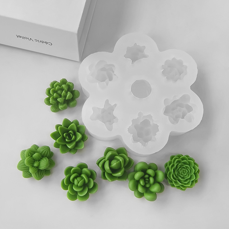 7 In1 Succulent Cactus Silicon - Soap Making Essentials review and price
