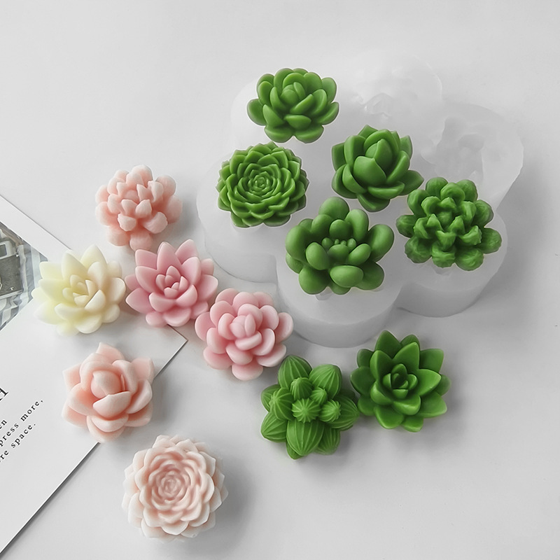 7 In1 Succulent Cactus Silicon - Soap Making Essentials review and price
