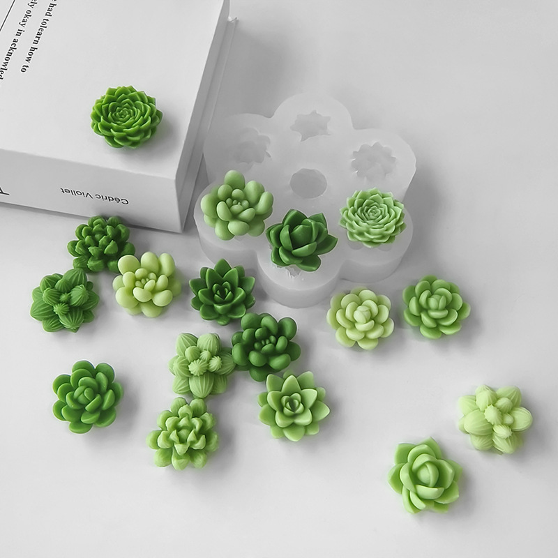 7 In1 Succulent Cactus Silicon - Soap Making Essentials review and price