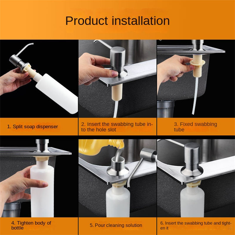 Stainless Steel Sink Soap Disp - Soap Making Machine At Home review and price