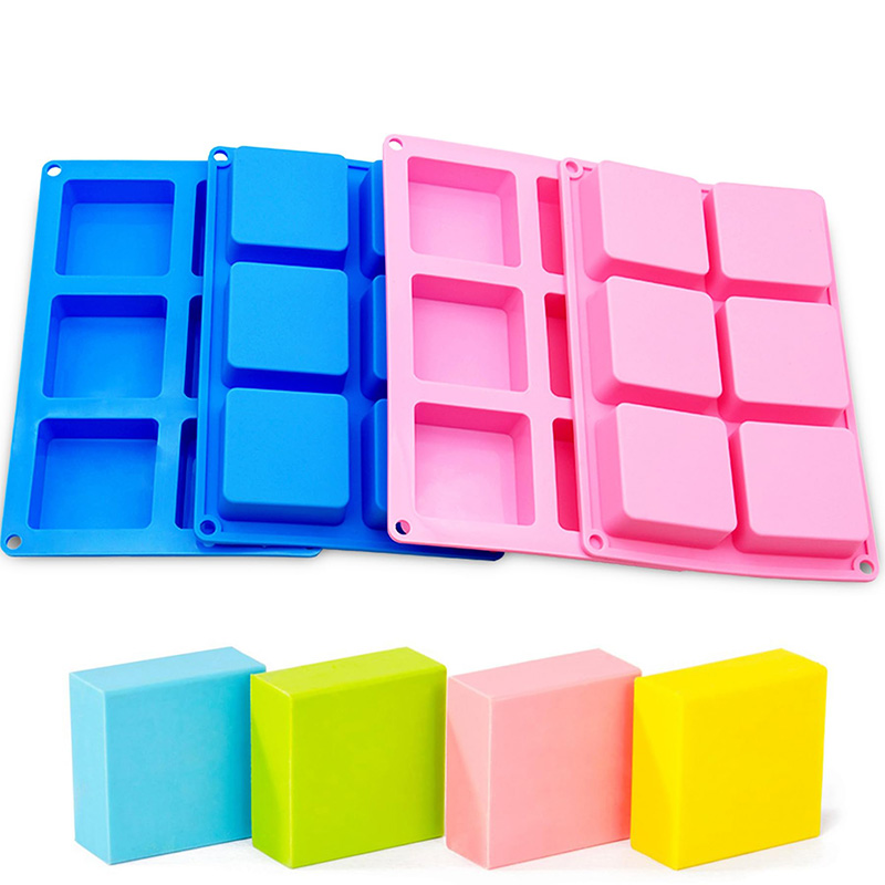 Square Soap Molds 6-Cavity Non - Soap Making Gloves review and price