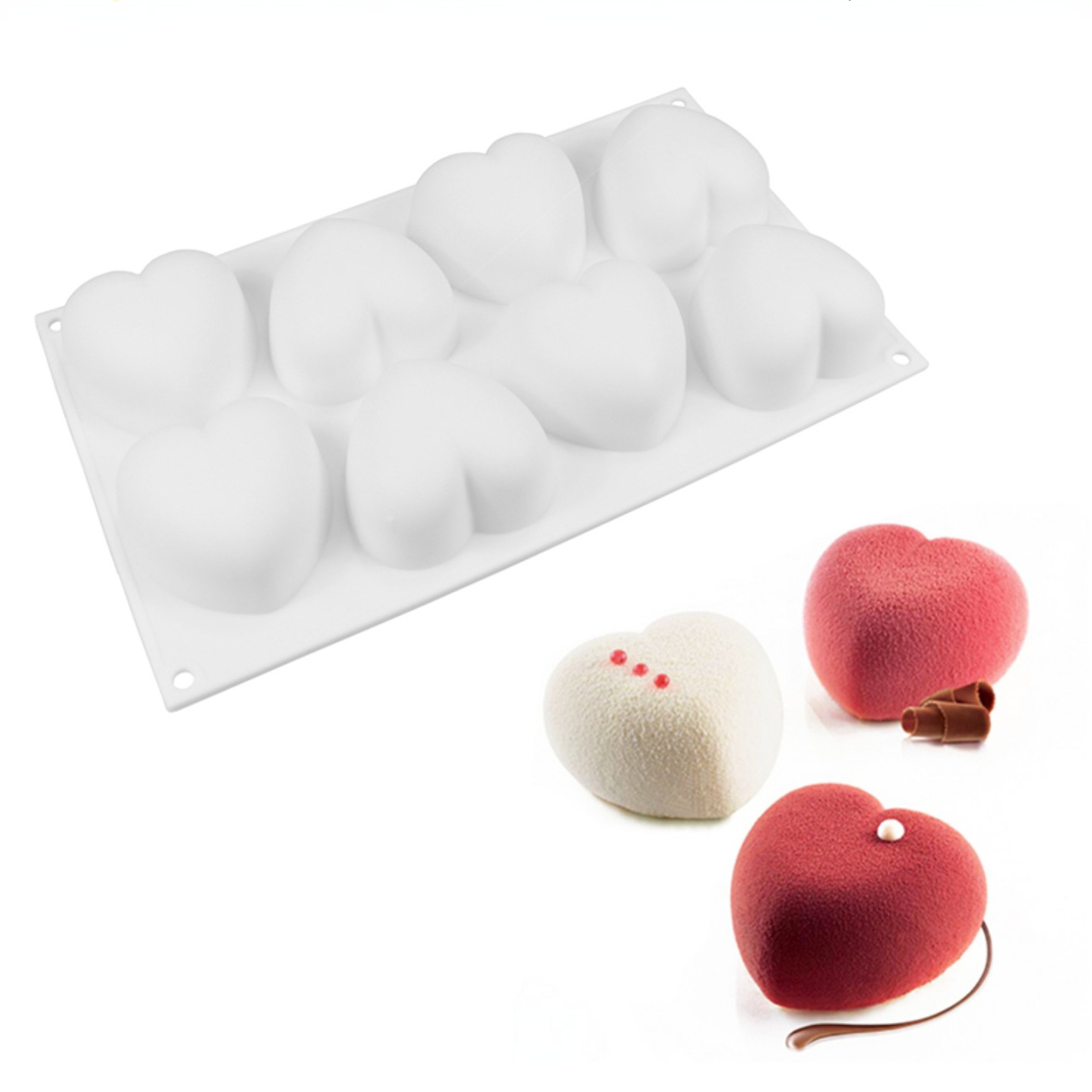Love Heart Silicone Soap Mold  - Soap Making Essentials review and price