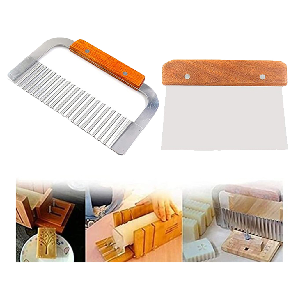 2 Pack Stainless Steel Wavy &  - Soap Making Items review and price