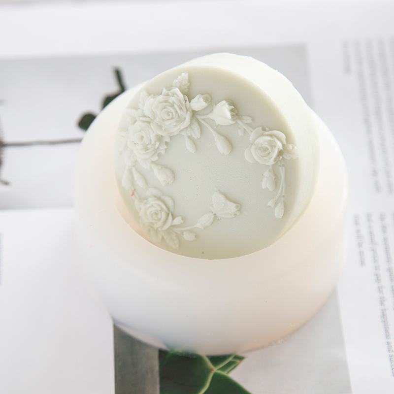Round Shape Rose Flower Handma - Soap Making Formula review and price