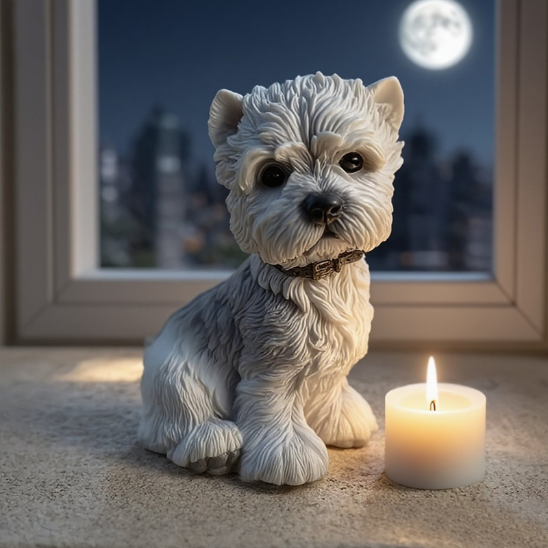 Cute Puppy Dog West Highland T - Soap Making Yorkshire review and price