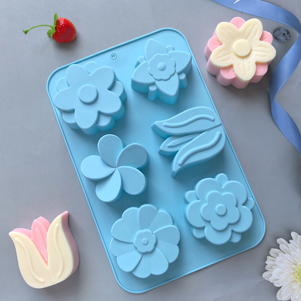 kinds Flower Silicone Molds Di - Soap Making Formula review and price