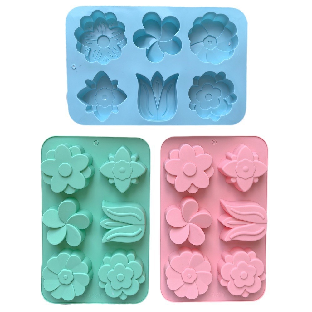 kinds Flower Silicone Molds Di - Soap Making Formula review and price
